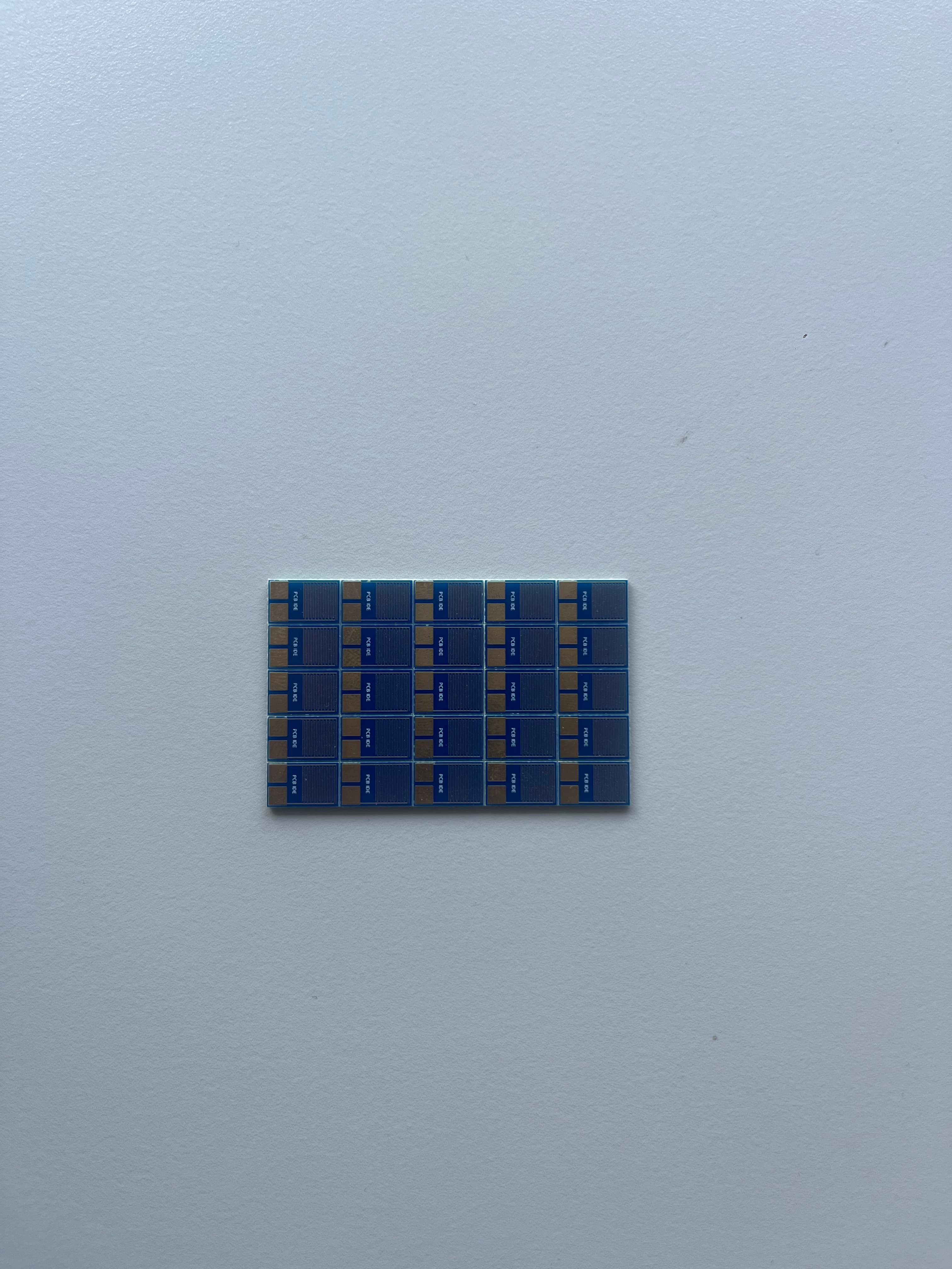 Interdigitated Gold Electrodes